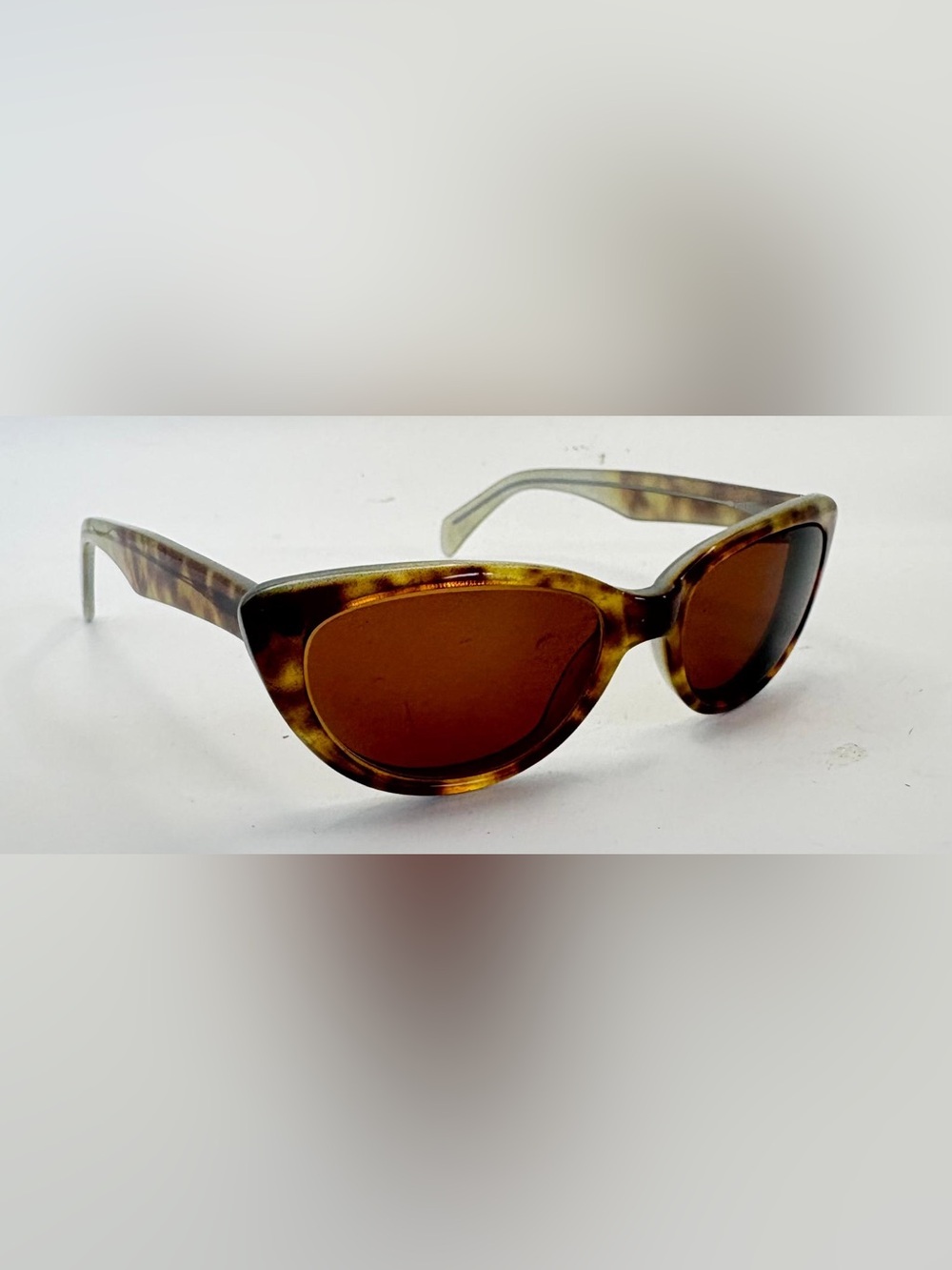 Zenni 625225 Tortoise Glitter Oval Sunglasses Frames Only